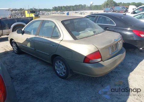 2002 Nissan Sentra Gxe из США, поврежденный, VIN 3N1CB51D42L614838